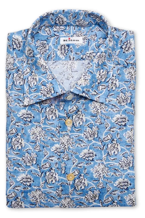 Floral Print Sport Shirt
