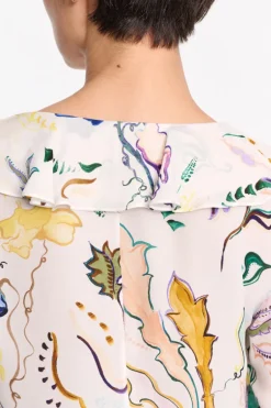 Floral Twist Blouse