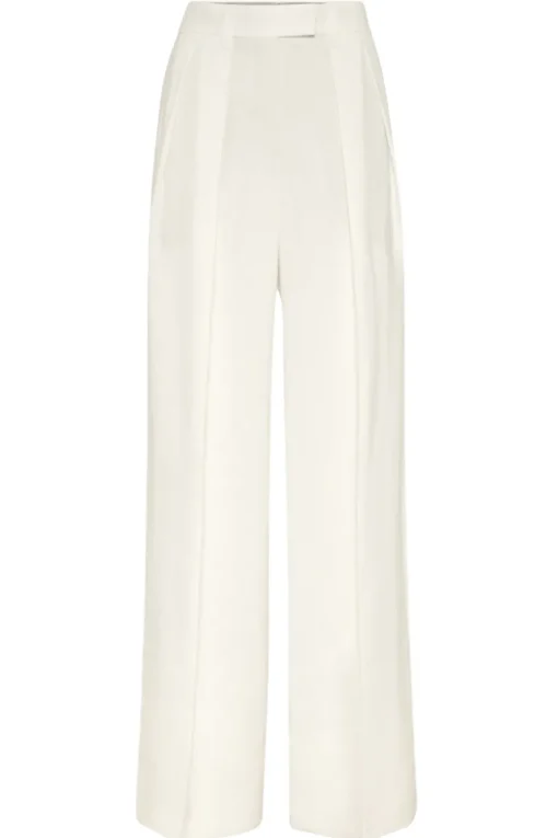 Fluid Twill Sartorial Wide Trousers