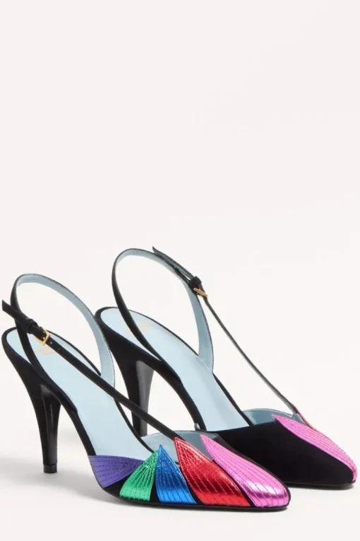 Foliefoliage Slingback Pumps