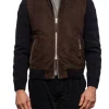 Francis Knit Leather Jacket