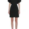 Gathered Waist Mini Dress