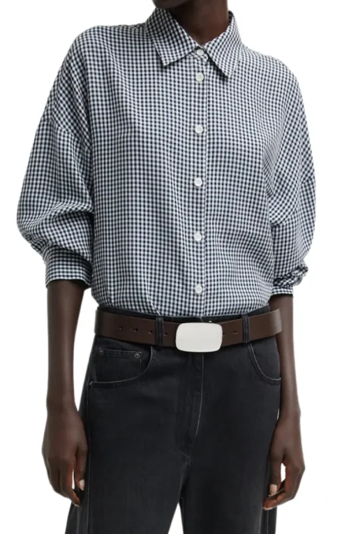 Gingham Oversized Shirt