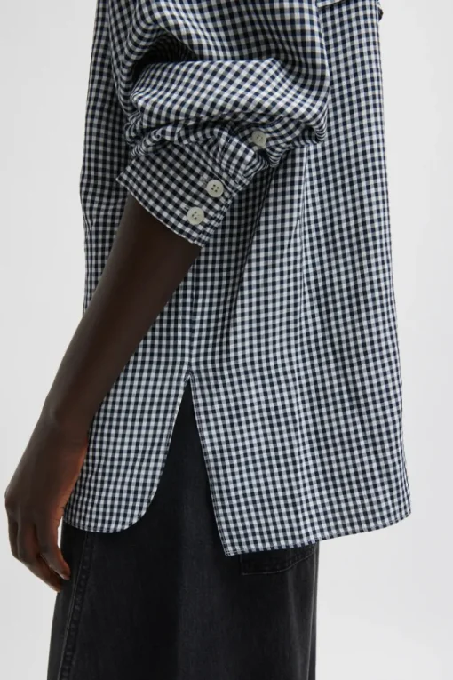 Gingham Oversized Shirt