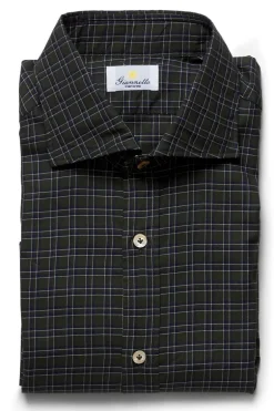 Green Check Shirt