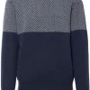 Herringbone Crew Neck