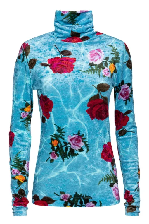 Heyser Velvet Turtleneck