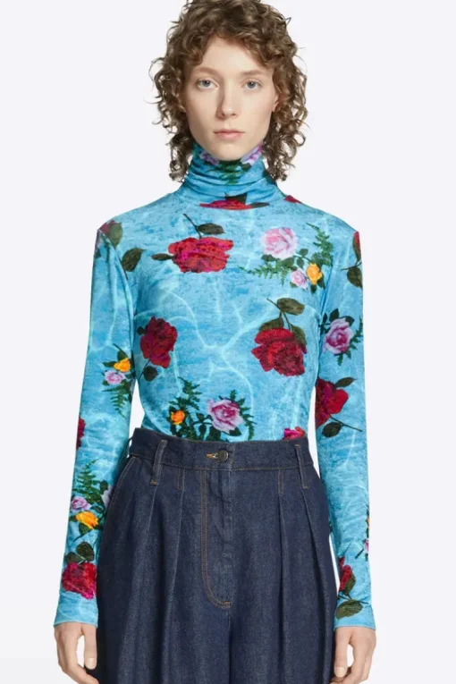Heyser Velvet Turtleneck