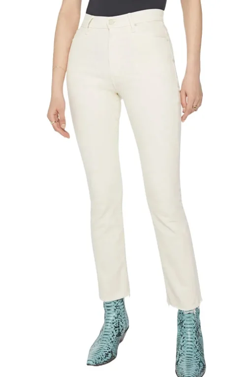 High Waisted Rascal Ankle Fray