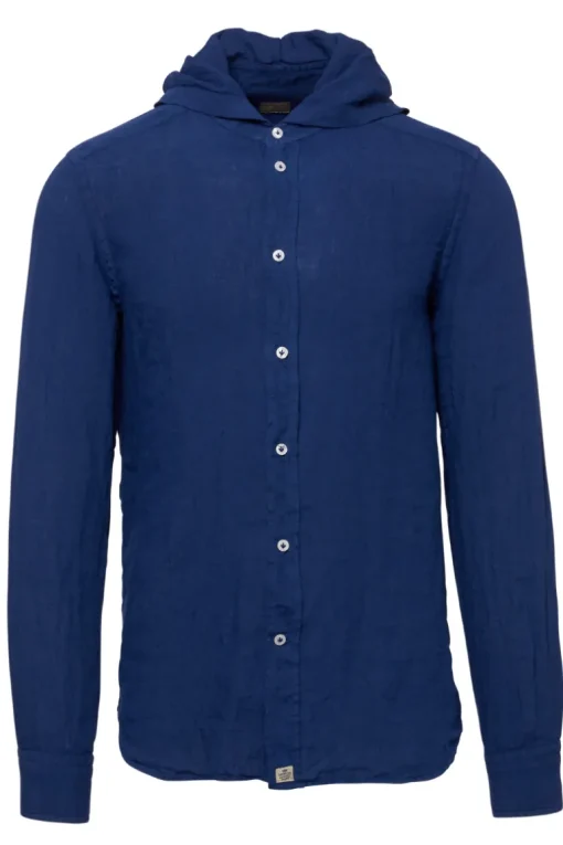 Hooded Linen Shirt
