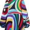 Iride Print Mini Dress