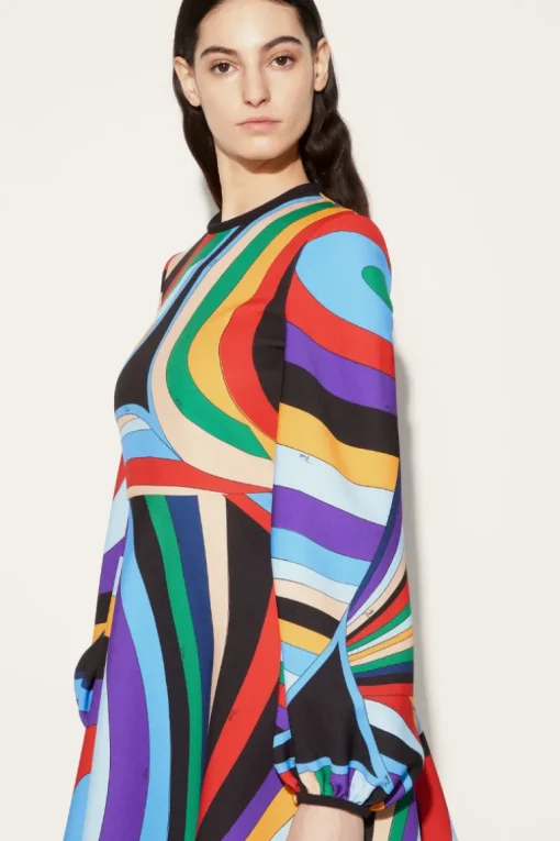 Iride Print Mini Dress