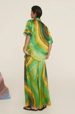 Iris Silk Shirt