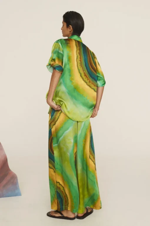 Iris Silk Shirt