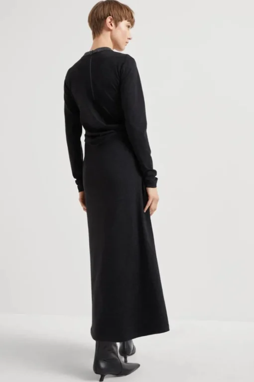 Jersey Draped Dress