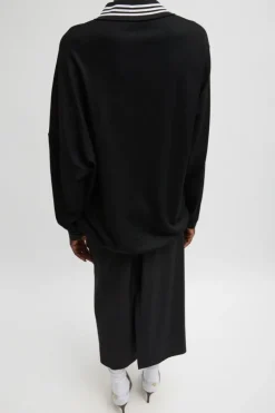 Jersey Tennis Pullover