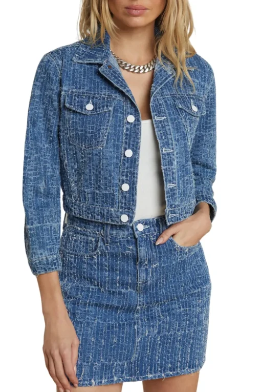 Koda Cropped Denim Jacket