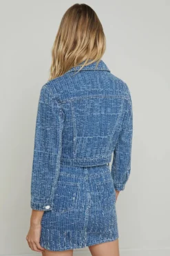 Koda Cropped Denim Jacket