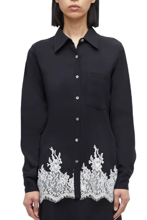 Lace Trim Shirt