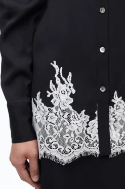 Lace Trim Shirt
