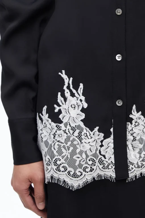 Lace Trim Shirt