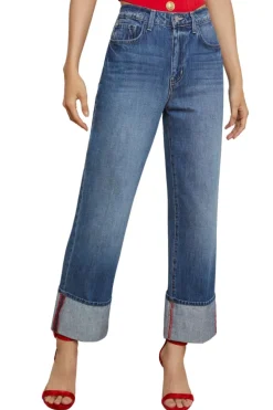 Leighton Cropped Stovepipe Jean