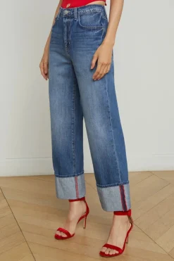 Leighton Cropped Stovepipe Jean