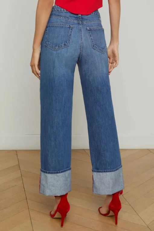 Leighton Cropped Stovepipe Jean