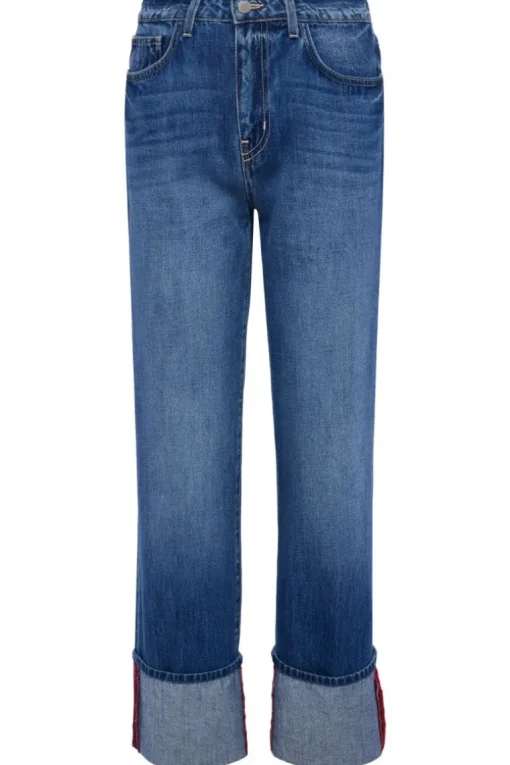 Leighton Cropped Stovepipe Jean