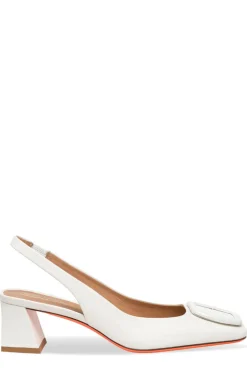 Lemon Slingback Heels