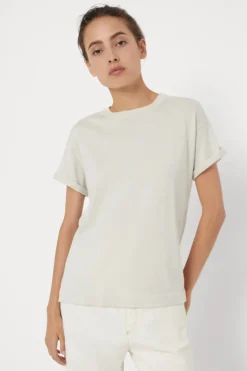 Lightweight Sparkling Knit T-Shirt
