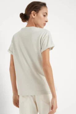 Lightweight Sparkling Knit T-Shirt