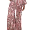 Lillian Satin Wide-Leg Pant