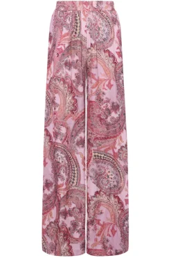 Lillian Satin Wide-Leg Pant