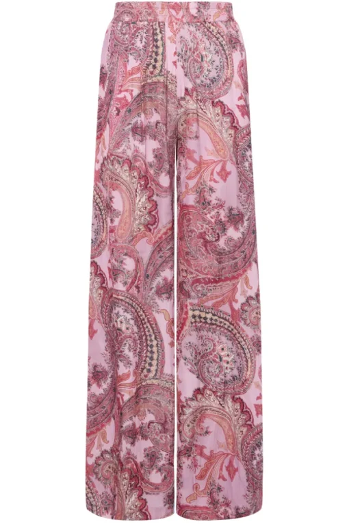 Lillian Satin Wide-Leg Pant