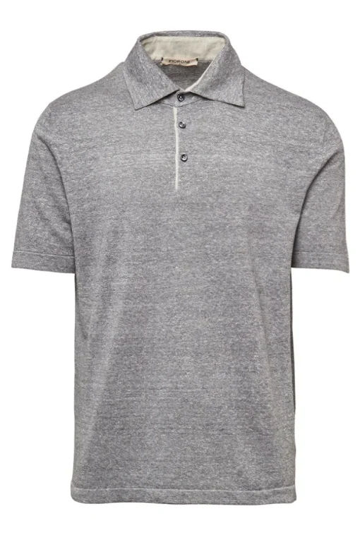 Linen-Cotton Polo