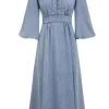 Lucky Denim Midi Dress
