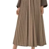 Marlene Pleated Midi Skirt