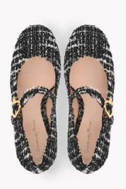 Mary Ribbon Boucle Heels