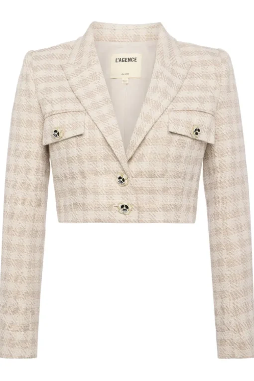 Maura Cropped Tweed Jacket