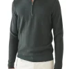 Merino Textured Quarter Zip