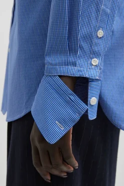 Mini Check Slim Shirt