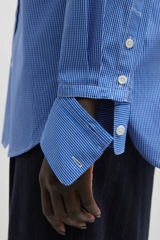 Mini Check Slim Shirt