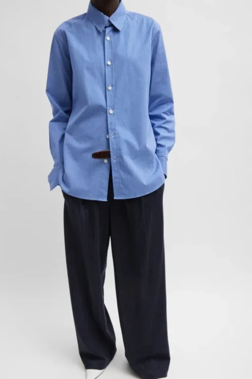 Mini Check Slim Shirt