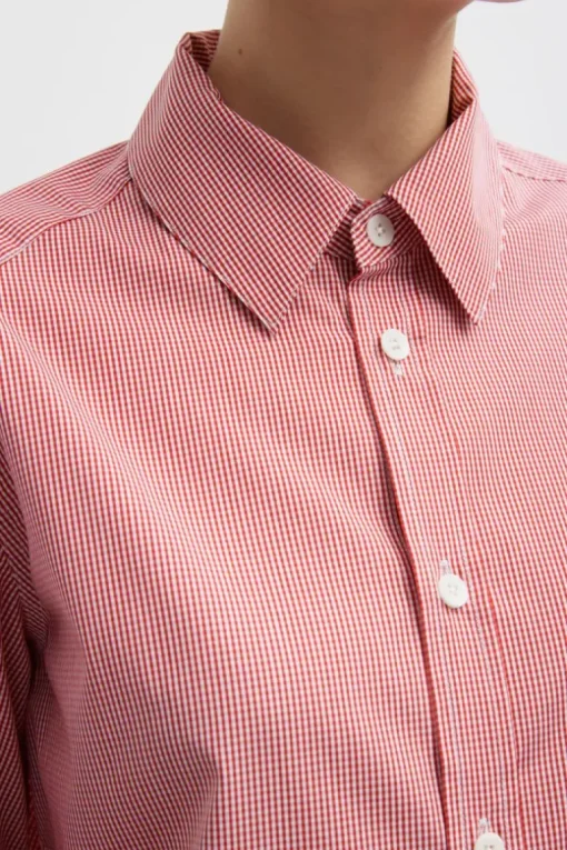 Mini Check Slim Shirt