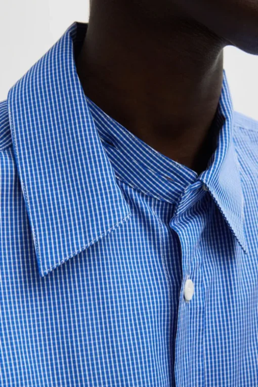 Mini Check Slim Shirt