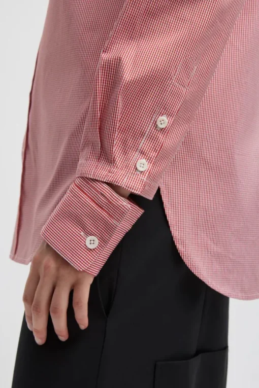 Mini Check Slim Shirt