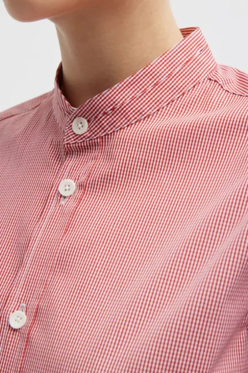 Mini Check Slim Shirt