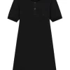 Mini Piquè Polo Dress
