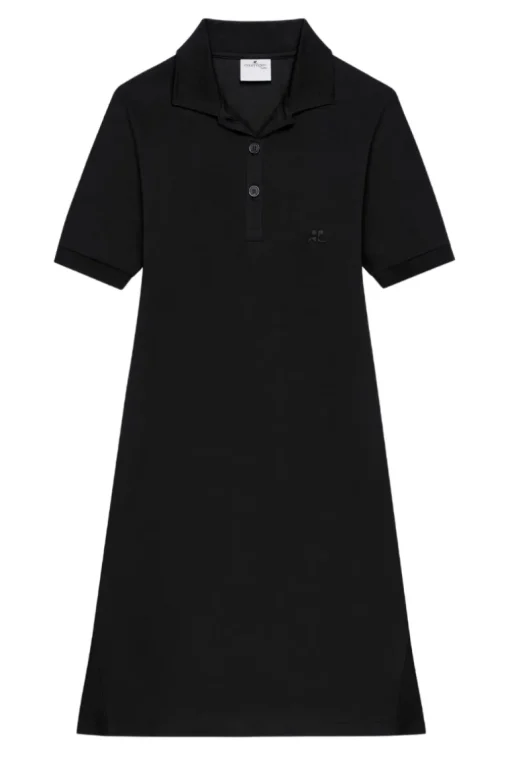 Mini Piquè Polo Dress
